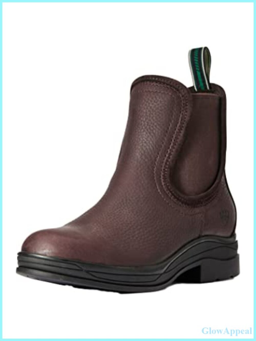 Waterproof Full-Grain Leather Ankle Booties with 4LR Cushioning